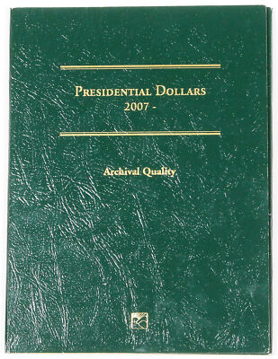 2007-2016 Presidential Dollar Littleton Custom Coin Folder with 20 Coins