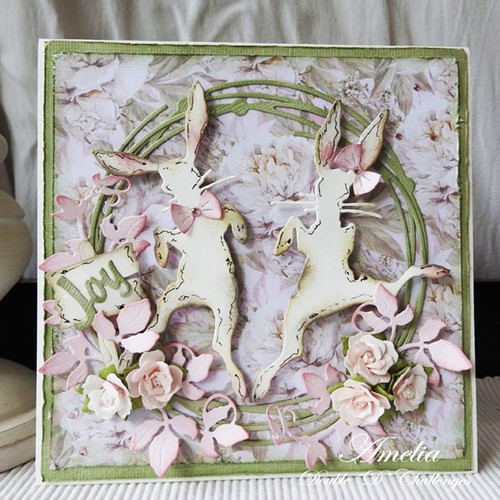 Nuevo, retirado Sizzix Thinlits Bunny Hop 3 piezas #664421 venta al por menor $19,99 por Tim Holtz - Imagen 4 de 15