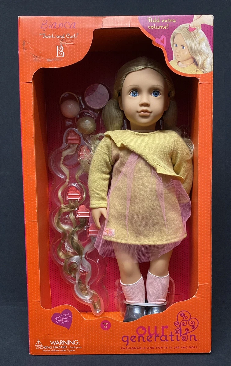 Our Generation Bianca Doll 18 Brand NEW In Box eBay