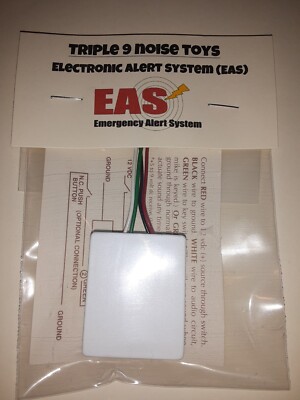 CB NOISE-TOY! (LISTEN) EAS EMERGENCY ALERT  SYSTEM SOUND MODULE