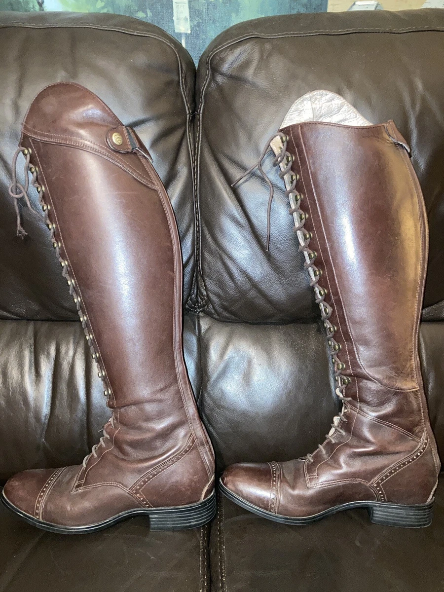 Ariat Brown Capriole Tall Riding Boots UK5 Reg calf Fantastic