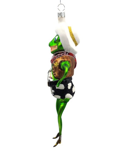 Slavic Treasures Rootin Tootin Kröte Cowboy Frosch Halloween Weihnachtsschmuck - Bild 4 von 8