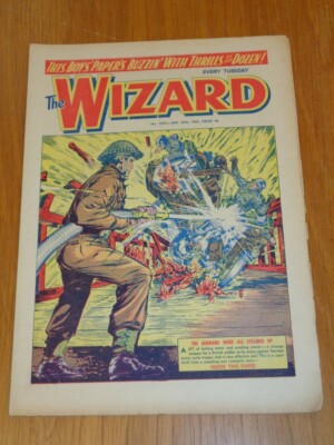 WIZARD #1875 20TH JANUARY 1962 DC THOMSON BRITISH WEEKLY COMIC*