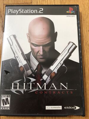 Hitman Contracts (PlayStation 2, 2004) Blockbuster Case