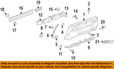 GM OEM Headlight Head Light Lamp-Headlamp Assembly Retainer Nut 11518908