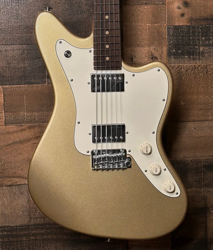 Suhr Classic JM Gold Electric Guitar with Tremolo