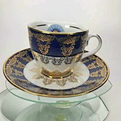 Classic Royal Mug Carlsbad Dekoration Hand Made Gold Trim England Tea Cup C31