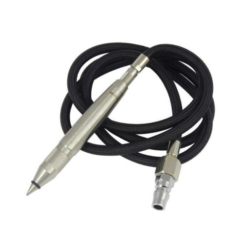 1/4'' Pneumatic Engraving Lettering Tool Scribe Hammer Hose Air Engraving Pen - Picture 2 of 5