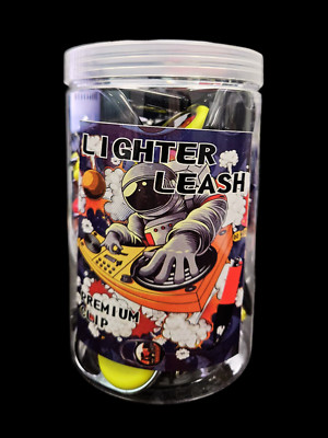 20x Leashes Lighter Leash w/ premium Clip | Assorted Colors | Handy