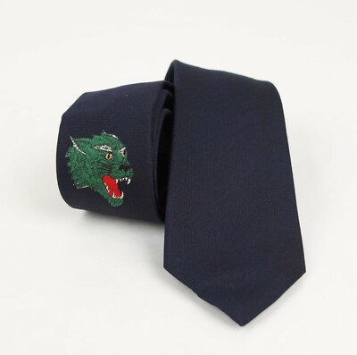 gucci tie navy