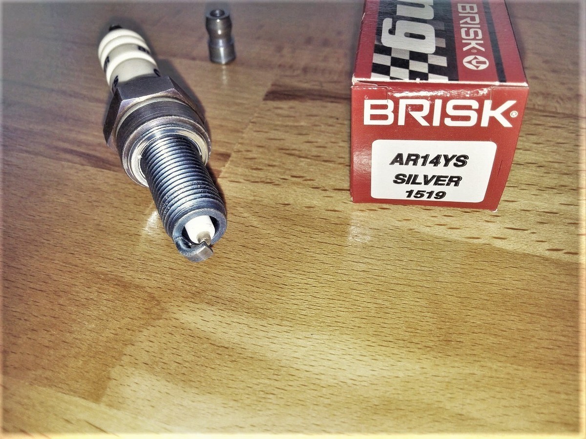 BRISK AR14YS-7 Upgrade Spark Plugs fit: Husqvarna SM/SMR 570