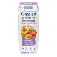 Compleat Pediatric Reduced Calorie 250mL Carton 150 Cal,Unflavored-24/Case