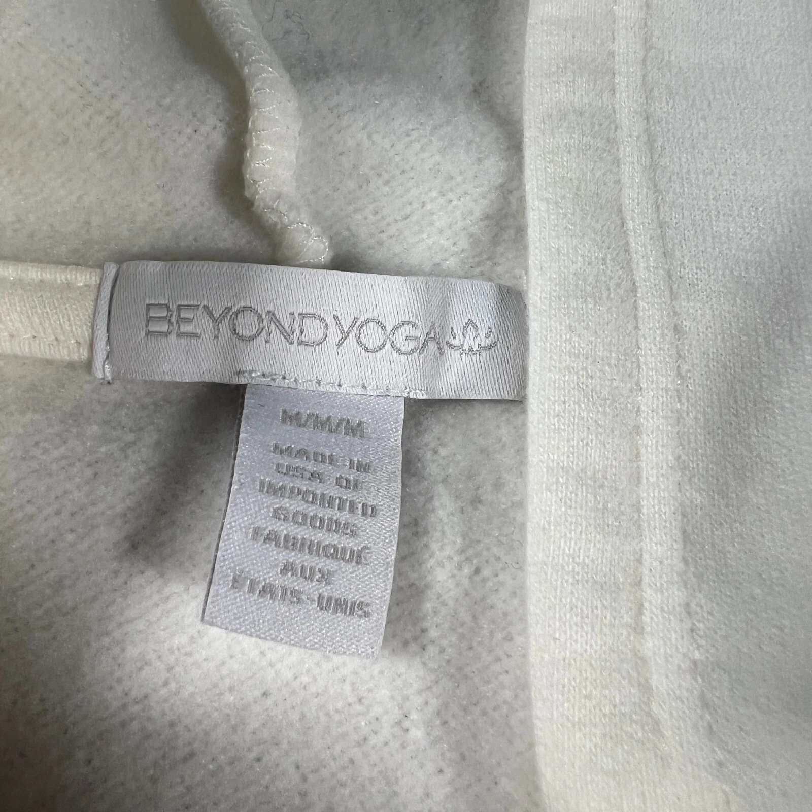 beyond-yoga on the go hooded open front pockets jacket