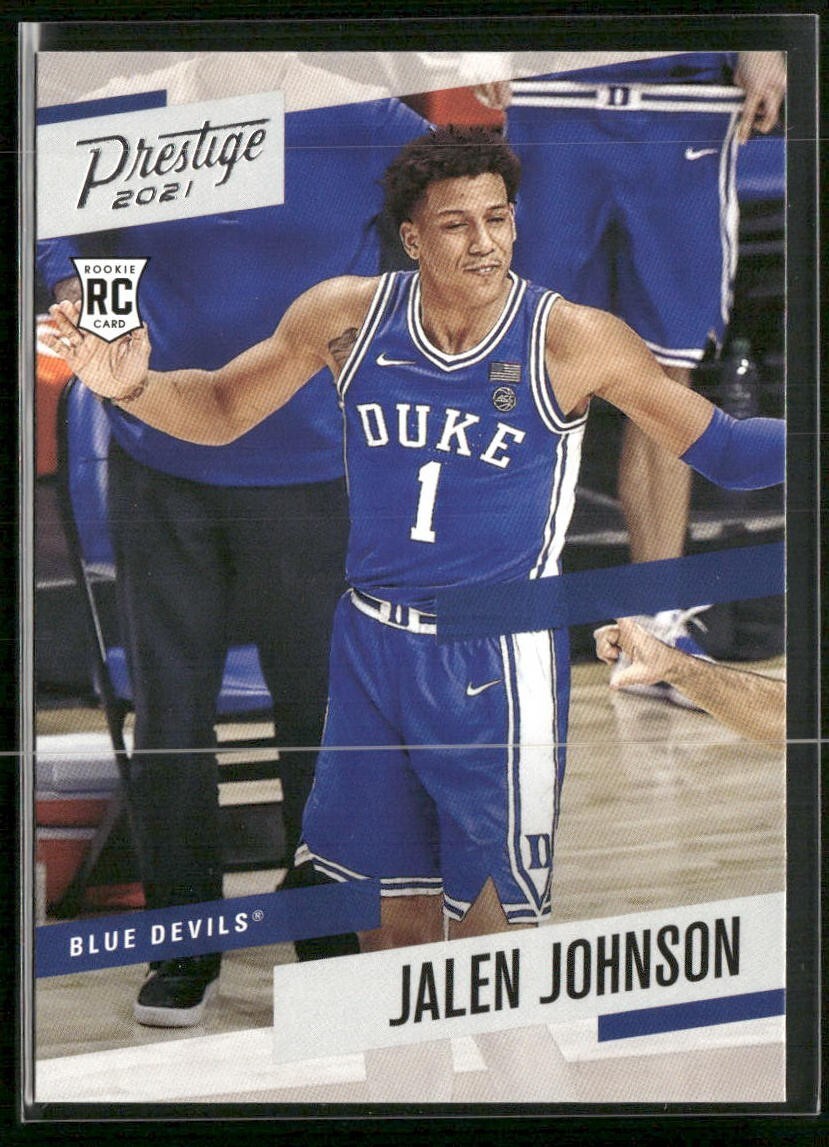 2021-22 Panini Chronicles Draft Picks - Prestige Jalen Johnson #381 (RC)