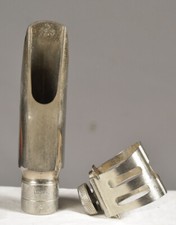 Vintage Otto Link Florida USA STM 7   Alto Saxophone Mouthpiece w Alto Ligature