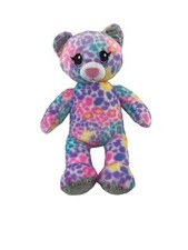 Build A Bear BAB Rainbow Friends Cat Kitty Leopard Stuffed Plush Shiny Feet