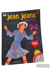 VINTAGE Whitman JEAN JEANS Paper Doll Set 1961 UNCUT