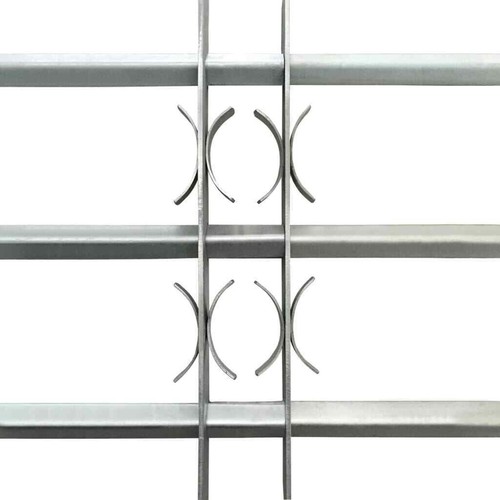 Stahl Fenstergitter Gitter Sicherheitsgitter Einbruchschutz ausziehbar + Schrau - Bild 17 von 22