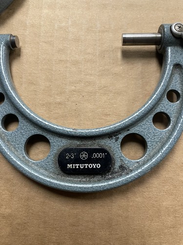 Mitutoyo Mechanical Outside Micrometer Set 10 Piece - Picture 6 of 16