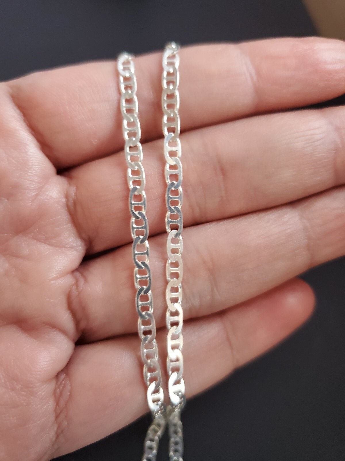 Sterling Silver Chain Mens Necklaces eBay