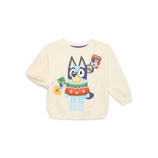 Bluey Toddler Boys Holiday Crewneck Sweatshirt 12M