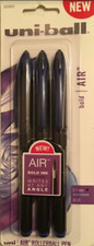 uni-ball AIR Rollerball Pens, Bold Point, Blue Ink, 3/Pack 1926810 