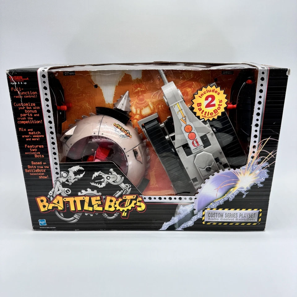 Battle Bots Custom Series Tiger Electronics RC Hasbro 2001 Dooall Raro Nuevo Foto 2 de 4