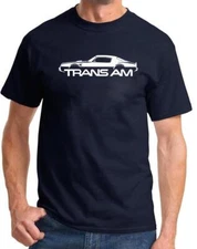 1972-76 Pontiac Trans Am Firebird Classic Outline Design Tshirt NEW COLORS