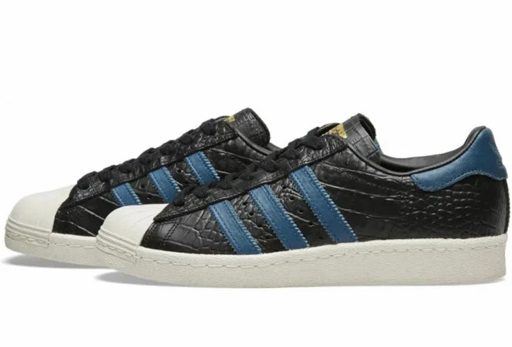 NEW ADIDAS ORIGINALS SUPERSTAR Crocodile Shell Toe Shoes US Size 5 BB2228