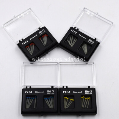 5 Pack Dental Screw Post Threading Files - 1.2, 1.4, 1.6, 1.8mm Sizes, Fiber Post Refill 6 thumbnail image