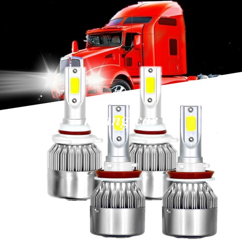 for Kenworth T680 T880 20132019 LED Headlight Kit Bulbs High / Low