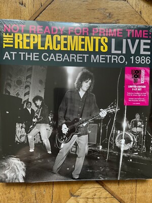 Replacements RSD 2024 NOT READY FOR PRIME TIME: LIVE (140 GR 12'' LTD) 2 LP