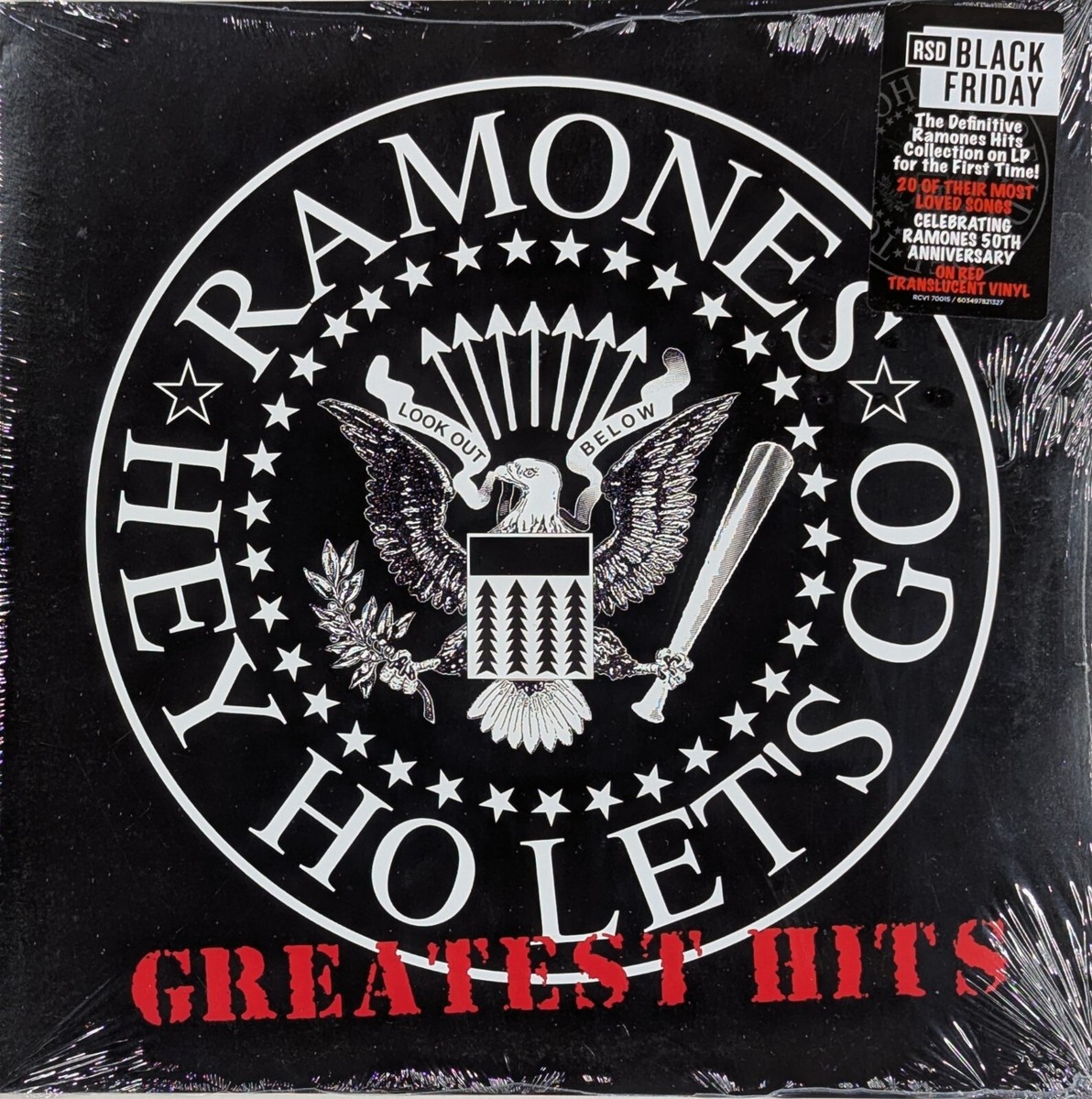 THE RAMONES Greatest Hits SEALED limited edition LP Red