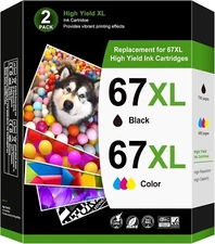 ONLYU Ink Cartridge Replacement for HP Printers (Full list below)