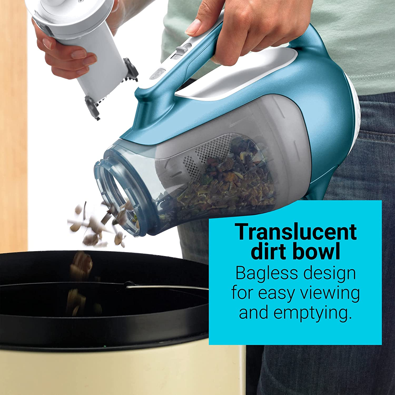 Black & Decker 16V Dustbuster Advancedclean Cordless Handheld Vacuum