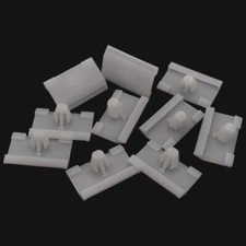 10 x YOU.S Einstiegsleiste Clips für Mercedes S-Klasse (W140) - A0079888178