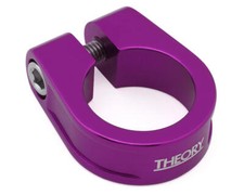 Theory Trusty Single Bolt Seat Clamp Purple 