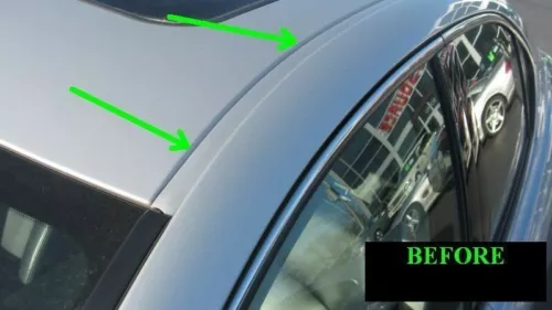 FITS ACURA CARBON FIBER ROOF TRIM MOLDING 2PC W/5YR WARRANTY 
