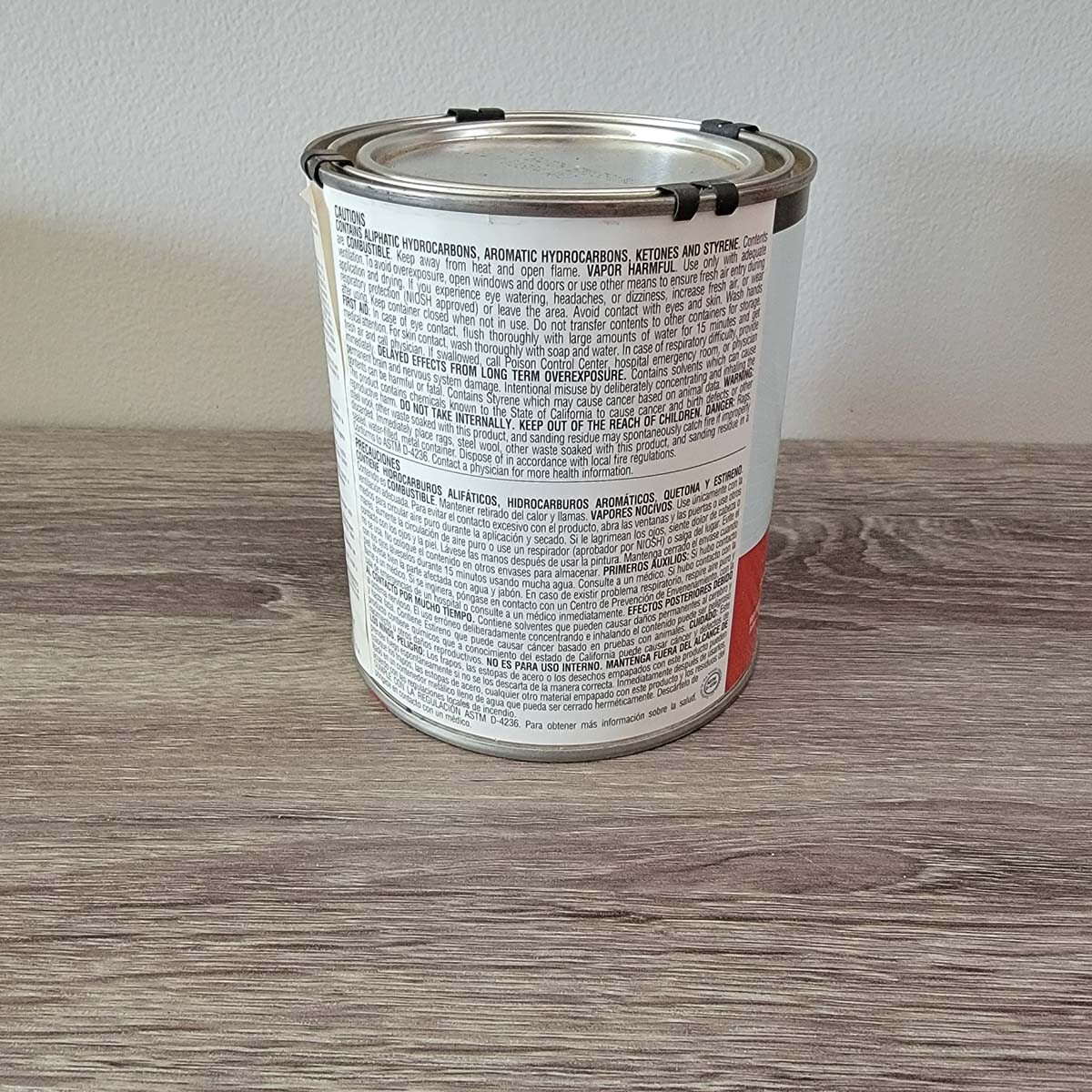 Krylon Fusion for Plastic Brush On Paint SemiGloss Red Pepper 1 Quart