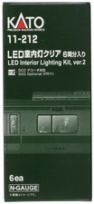 KATO N Scale LED Interior Lighting Kit Clear 6 Cars Set 11-212 Train Model Parts