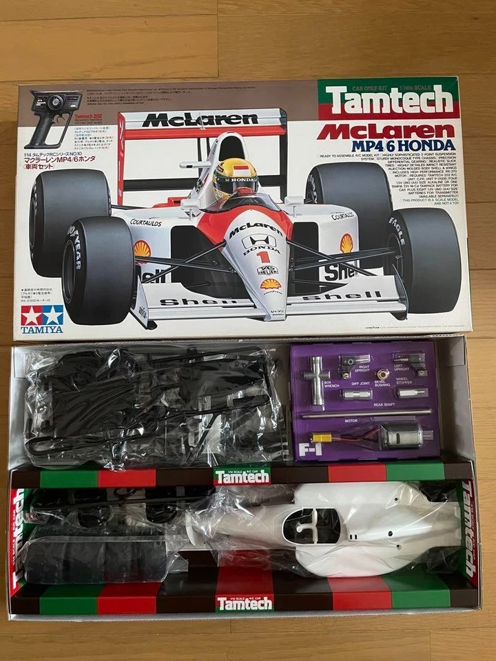 Kit radiocomando radiocomandato Tamiya 1/14 McLaren MP4/6 Honda TamTech - Immagine 2 di 2