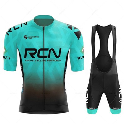 2025 RCN Team Radtrikot Set Herren Sommer Atmungsaktiv Rennrad