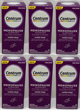 6 x Centrum Menopause Support All Stages Restful Sleep Supplement
