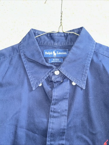 Ralph Lauren Polo Navy Blue Short Sleeve Size Large - Picture 2 of 3