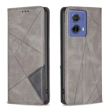 For Motorola G85 Edge50 E13 dual color business shock resistant wallet phonecase