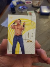 2025 Upper Deck SP Signature Edition AEW Wrestling Matt Menard #63 Yellow /50