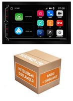 Autoradio ESX VMX700DAB FüR Mitsubishi Outlander CWO Carplay Wireless Android Au