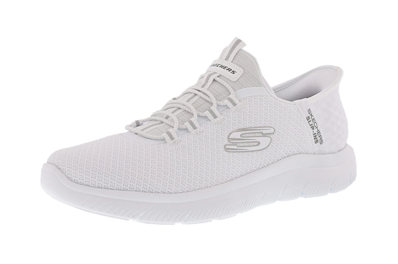 SKECHERS MEN'S SLIP-INS: SUMMITS-HIGH RANGE 232457/WHT WALKING SHOES