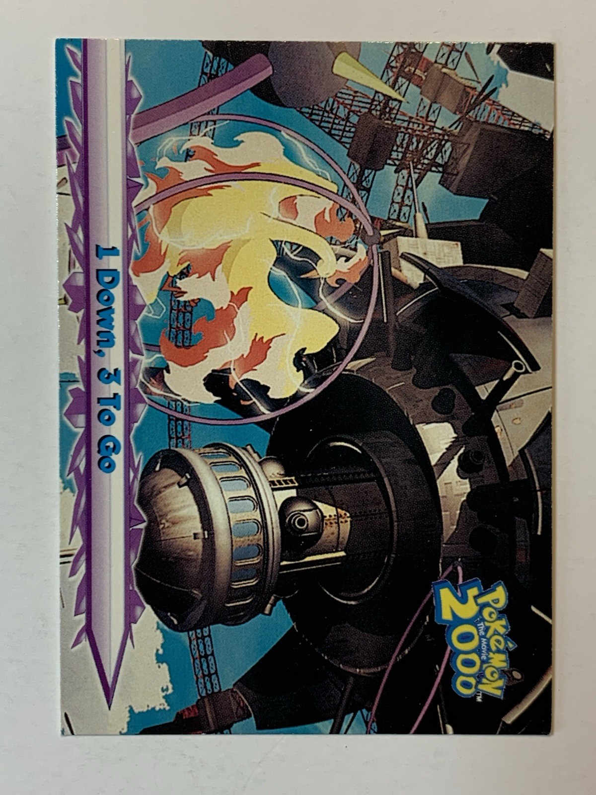 Topps Pokemon the Movie 2000 #16 1 Down, 3 To Go FREE COMBINED SHIPPING