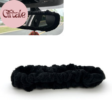 Car Rearview Mirror Cover, Cute Plush Elastic Rear View Mirror Protector, Automo
